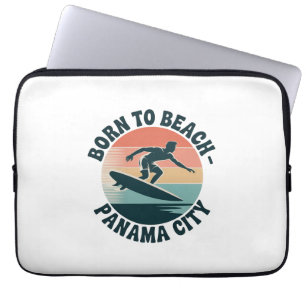 Funda Para Portátil Nacido para la playa Ciudad de Panamá