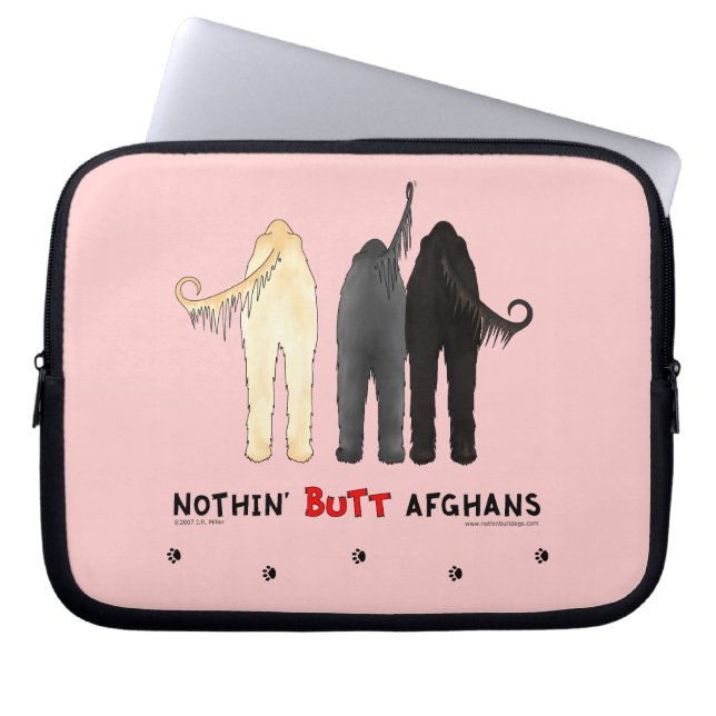 Funda Para Portátil Nada empalma a afganos (Frente)
