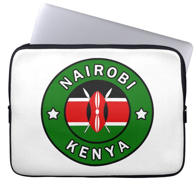Funda Para Portátil Nairobi Kenya (Frente)