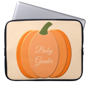 Funda Para Portátil Naranja Cuto Sexo Personalizado Neutral de calabaz