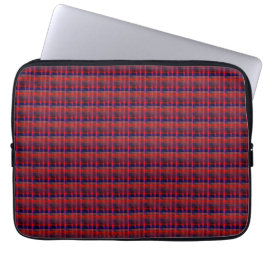 Funda Para Portátil Naranja de la Hapa Plaid 1974,