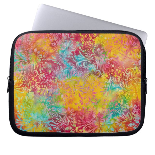 Funda Para Portátil Naranja Glow (Frente)