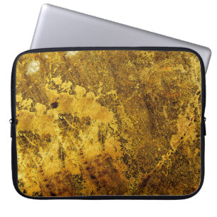 Funda Para Portátil Naranja grunge textureabstracto, antiguo, antiguo,