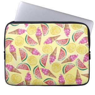 Funda Para Portátil Naranja Leaf