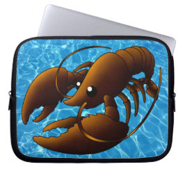Funda Para Portátil Naranja Personalizado Cute Lobster