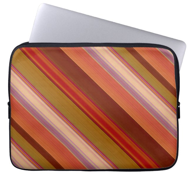 Funda Para Portátil Naranja Quemada (Frente)
