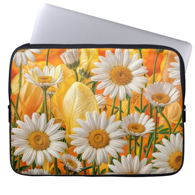 Funda Para Portátil Naranja, te alegra que sea verano (Frente)