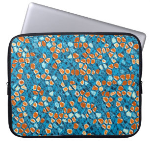 Funda Para Portátil Naranja y azul