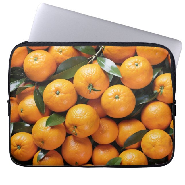 Funda Para Portátil Naranjas (Frente)