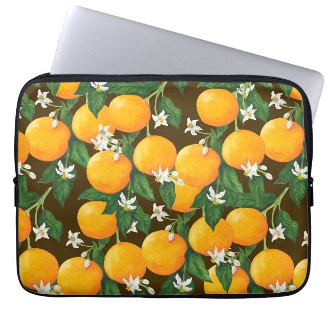 Funda Para Portátil Naranjas (Frente)