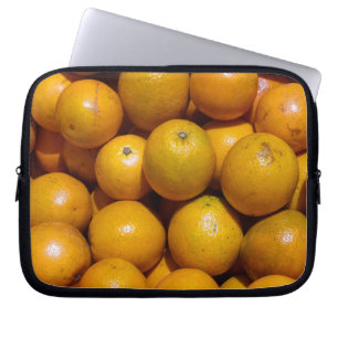 Funda Para Portátil Naranjas naranja del mercado de fruta de Florida