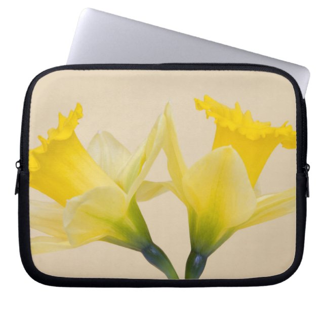 Funda Para Portátil Narcisos amarillos (Frente)