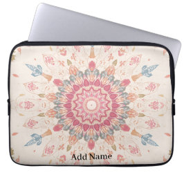 Funda Para Portátil Naturaleza árabe personalizado Mandala Estuche de 