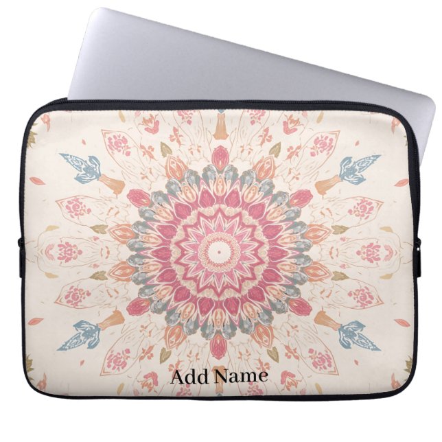 Funda Para Portátil Naturaleza árabe personalizado Mandala Estuche de  (Frente)