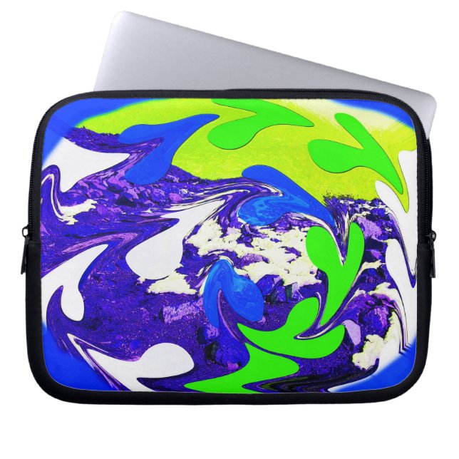 Funda Para Portátil Naturaleza cambiante (Frente)