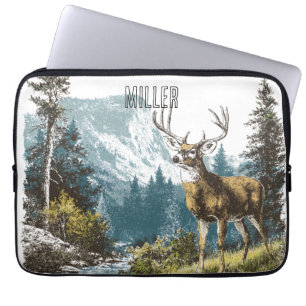 Funda Para Portátil Naturaleza de ciervos