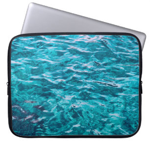 Funda Para Portátil Naturaleza de la textura marina del océano acuát