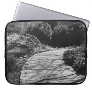 Funda Para Portátil Naturaleza en blanco y negro