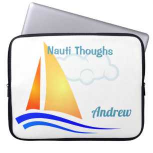 Funda Para Portátil Nauti Thoughts Nautical