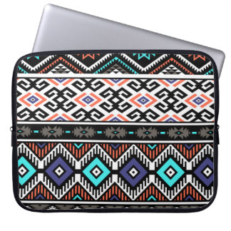 Funda Para Portátil Navajo Tribal Retro: Sin Marea Geométrica.
