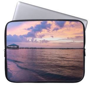 Funda Para Portátil Navarre Beach Magic Hour Purple Sunset