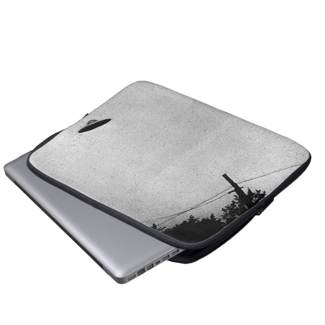 Funda Para Portátil Nave espacial extraterrestre alienígena UFO Top Se (Inferior anverso)