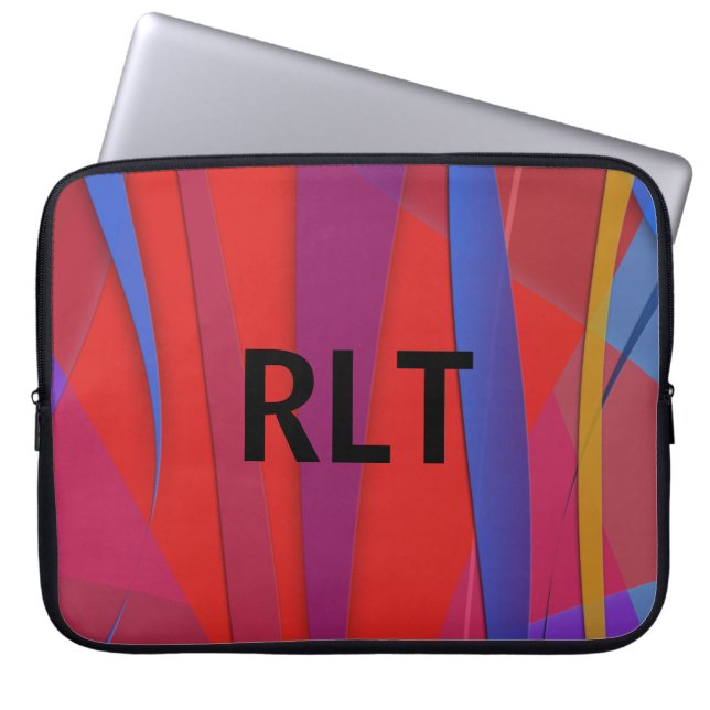 Funda Para Portátil Navegación Monogramada (Frente)