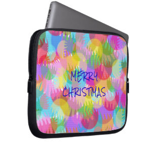 FUNDA PARA PORTÁTIL NAVIDAD FERRY DE COLORES ESPARTAMENTE PERSONALIZAD
