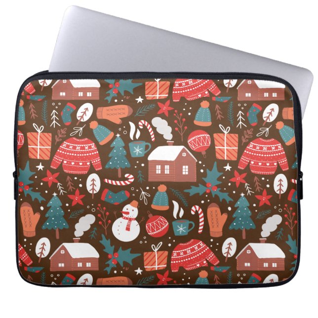 Funda Para Portátil Navidades (Frente)
