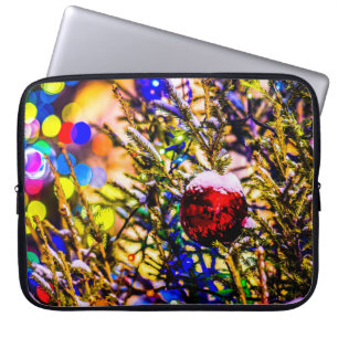 Funda Para Portátil Navidades Ball Red