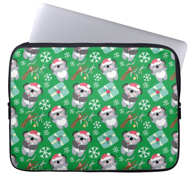 Funda Para Portátil Navidades de Cute Koala (Frente)