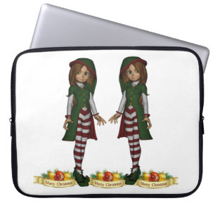 Funda Para Portátil Navidades de Neoprene Manga para portátiles de 15