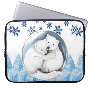 Funda Para Portátil Navidades de Neoprene Mangas de ordenador portátil
