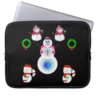 Funda Para Portátil Navidades de Neoprene Mangas de ordenador portátil