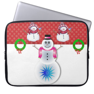 Funda Para Portátil Navidades de Neoprene Mangas de ordenador portátil