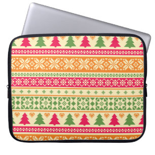 Funda Para Portátil Navidades del estilo de Isla Feria sin problemas