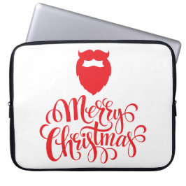 Funda Para Portátil Navidades diseñan barba Santa