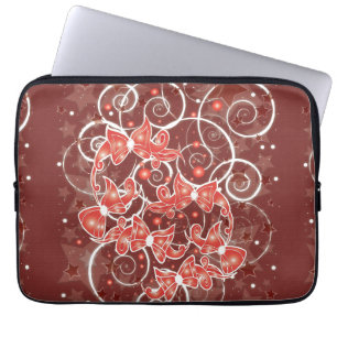Funda Para Portátil Navidades elegantes y bonitos arcos y estrellas
