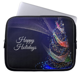 Funda Para Portátil Navidades Fiesta de la Marina de Árbol Colorido Rú