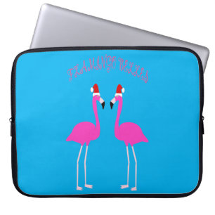 Funda Para Portátil Navidades Lesbianas Flamingos Flamingo Belles