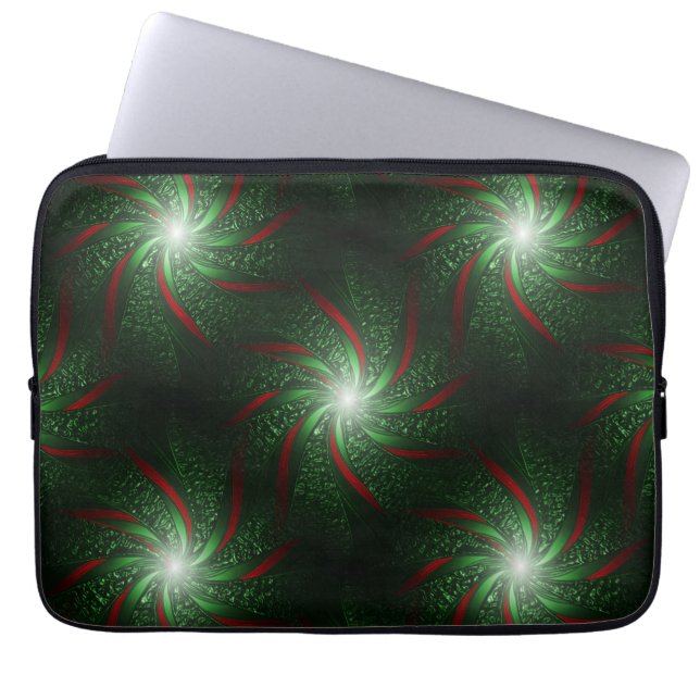 Funda Para Portátil Navidades Luces... (Frente)