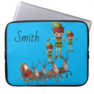 Funda Para Portátil Navidades Neoprene Portátil Sleeve de 15 pulgadas,