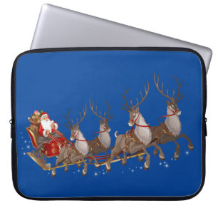 Funda Para Portátil Navidades Neoprene Portátil Sleeve de 15 pulgadas,