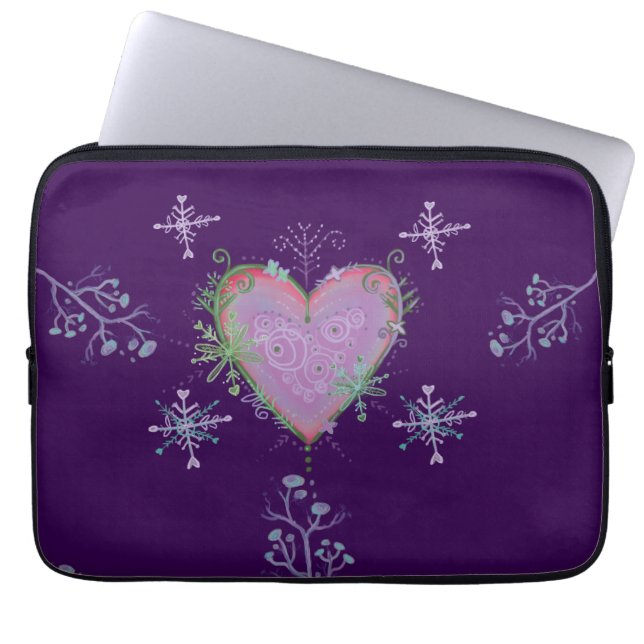 Funda Para Portátil navidades ornamentales (Frente)
