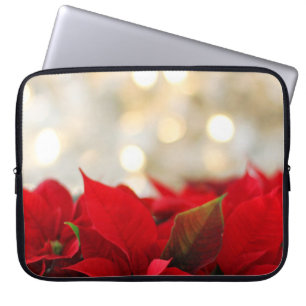 Funda Para Portátil Navidades Poinsettia