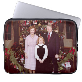 Funda Para Portátil Navidades Presidente James Jimmy Carter Casa Blanc