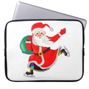 Funda Para Portátil Navidades Regalo Portátil Sleeve Santa Claus