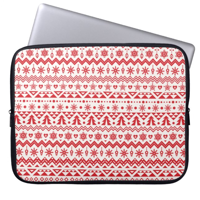 Funda Para Portátil Navidades sin problemas (Frente)