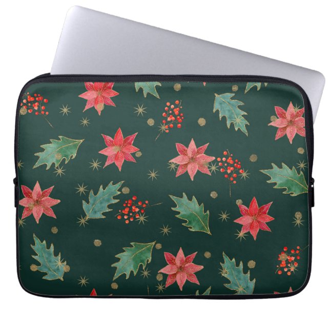 Funda Para Portátil Navidades Tradicionales (Frente)