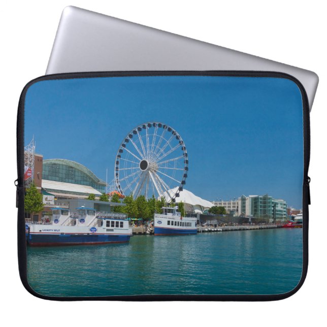 Funda Para Portátil Navy Pier (Frente)